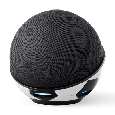 Echo Dot Amazon 5ª Generación Carbón Con Soporte De Balón De Fútbol - Venta Internacional.