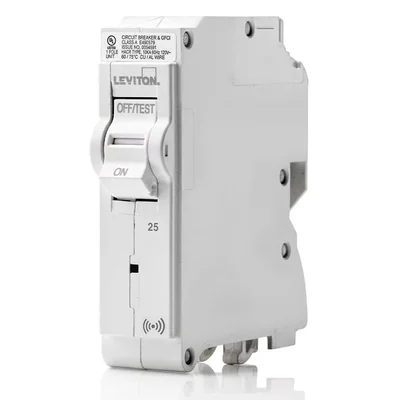 Disyuntor Leviton Lb125-s 25 A 1 Polo Enchufable Inteligente Blanco - Venta Internacional.