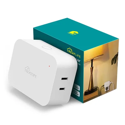 Atenuador Inteligente Treatlife Para Led Regulable Wifi Alexa 300 W - Venta Internacional.
