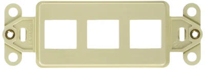 Inserto De Pared Leviton Quickport Decora Ivory 3 Puertos - Venta Internacional.
