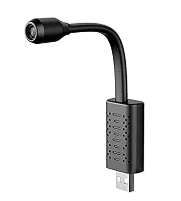 Linahealth Mini Camara Espia Oculta Cable Usb Hd 1080 Camera Wifi Para Video Y Audio Con Micrófono Integrado Soporta Tarjeta