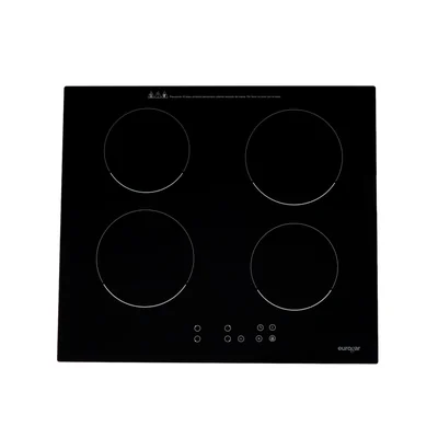 Parrilla De Eléctrica Inducción 4 Zonas De Cocción 220v Eurogar Eupiv4