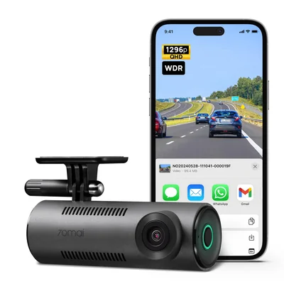 Dash Cam 70mai M310 1296p Qhd Wifi 130° Fov De Gran Angular - Venta Internacional.
