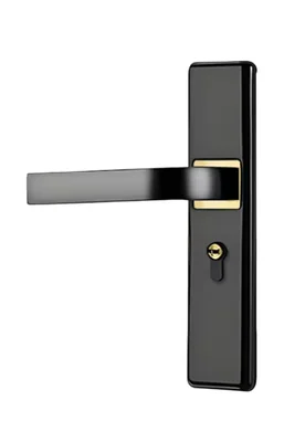 Cerradura para Puerta Alta Seguridad Negro