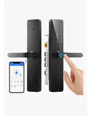 Cerradura De Huella Digital Inteligente Con Tt Lock App Soporta Instalación A La Izquierda Y Derecha Bluetooth