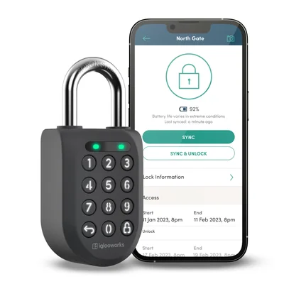 Candado Igloohome Sp2e Con Aplicación Para Acceso Remoto - Venta Internacional.