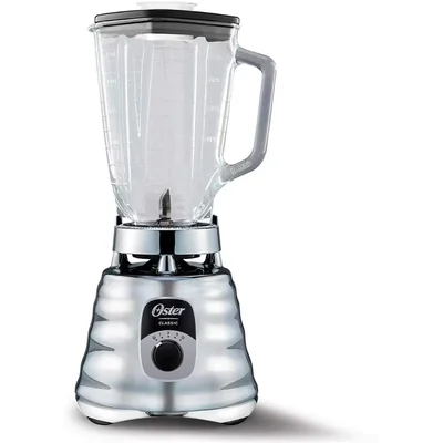 Licuadora Clásica Oster Cromada 3 Velocidades color Cromo