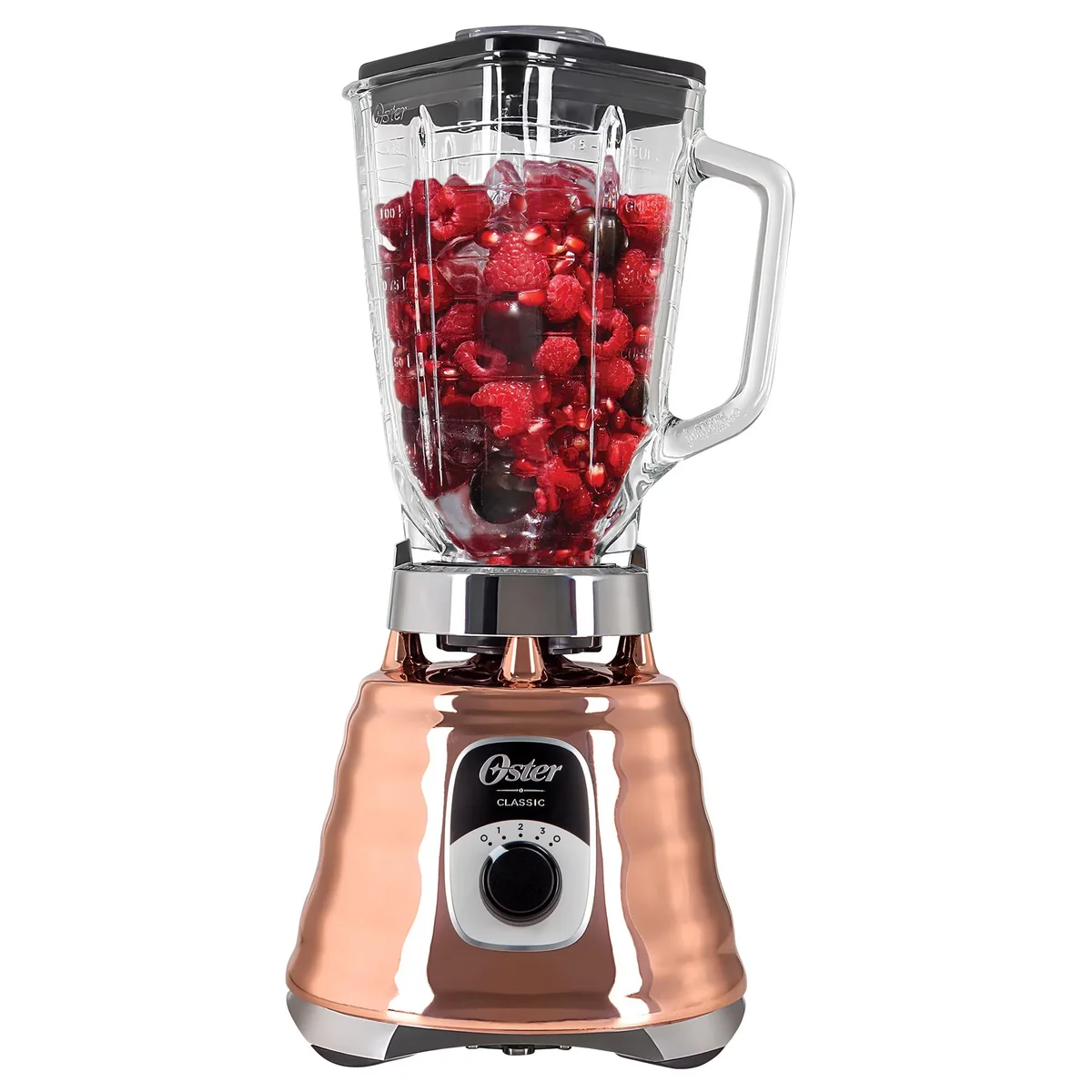 Oster Licuadora Clásica En Cobre Con Perilla Ergonómica De 3 Velocidades 700 Watts De Potencia Color Cobre Blst4128013