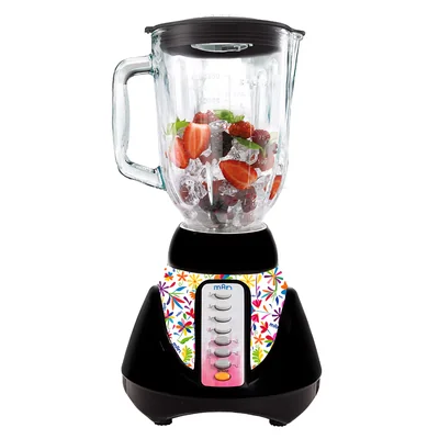 Licuadora Man Lpv-807 Tradiciones Vaso Vidrio Cap 1.5 Lt. 7 Vel. 550w