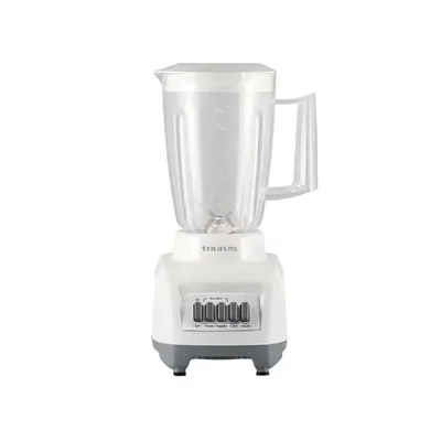 Licuadora Taurus Evan color Blanco 4 Velocidades Vaso de Plástico