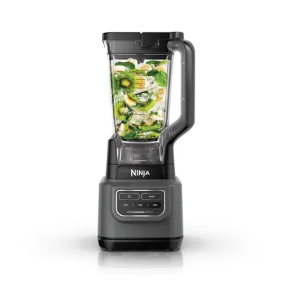 Ninja Licuadora Clásica 1000 Vatios Velocidades Baja Media Y Alta Jarra De 72 Oz Gris Oscuro Be200laa