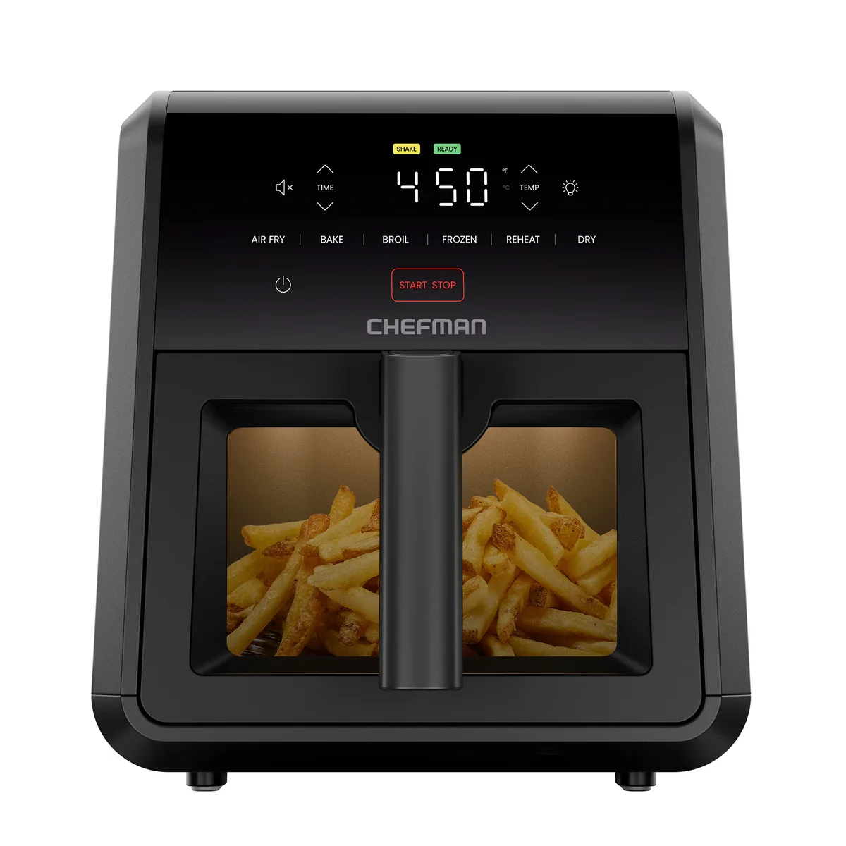 Chefman - Turbofry Freidora De Aire 6 En 1 – 7 Q
