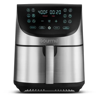 Horno Air Fryer Gourmia Gaf856 8l 1700w 12 Presets Negro/inoxidable - Venta Internacional