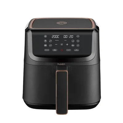 Freidora De Aire Multifuncional Stylepro 8l Masterchef By Huken Mk-af-8dtv2 Negro Touch