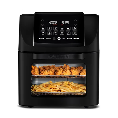 Horno Tostador Gourmia 14 Litros Con Asador Freidora De Aire - Venta Internacional.