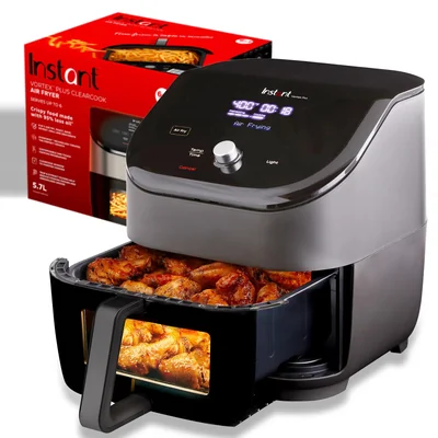 Air Fryer Instant Pot Vortex Plus 6qt Clearcook Negro - Venta Internacional