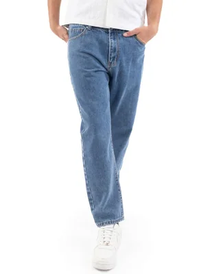 Jeans slim Forever 21 lavado medio para hombre