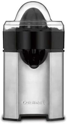 Venta Internacional - Exprimidor Cítricos Cuisinart Ccj-500, Control Pulpa, Acero Inoxidable, Negro/inox, 1 Pc