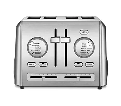 Venta Internacional - Tostadora Cuisinart Cpt-640p1 De 4 Rebanadas, Selección Personalizada, Acero Inoxidable