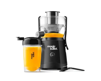 Exprimidor Magic Bullet Mini De 400 W Vaso De 16 Oz Negro 1 Año De Garantía - Venta Internacional.