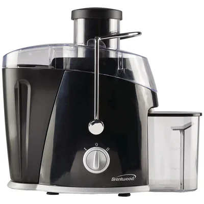 Extractor De Jugos Brentwood Negro Con 2 Velocidades Y Tarro Graduado - Venta Internacional.