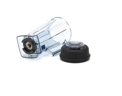 Vaso transparente para batidora Vitamix de 1800 ml con tapa de cuchilla húmeda - Venta Internacional