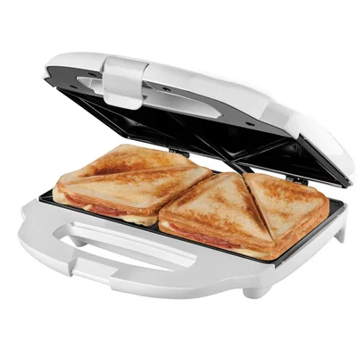 Sandwichera 2 Panes Black+Decker SM1000W Luz Indicadora