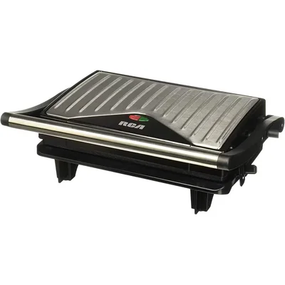 Parrilla Eléctrica RCA RC-123G color Plata