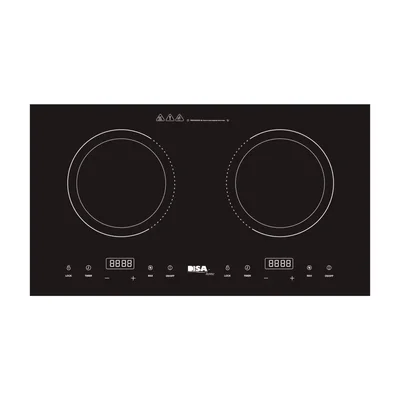 Parrilla De Inducción 2 Quemadores Disa Home 2600w Parrin-2