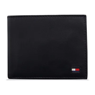 Cartera Flat Billfold Color Gris Tommy Hilfiger para Hombre