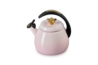 Tetera Le Creuset Rosaestrella Dorada 2.2 L - Venta Internacional.