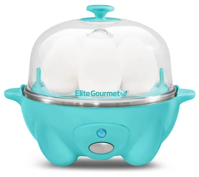 Máquina Para Cocer Huevos Elite Gourmet Easy Electric Con Capacidad Para 7 Huevos - Venta Internacional.
