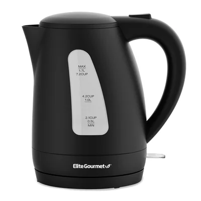 Tetera Eléctrica Elite Gourmet Ekt8690x 1.7l 1500w Negra - Venta Internacional.