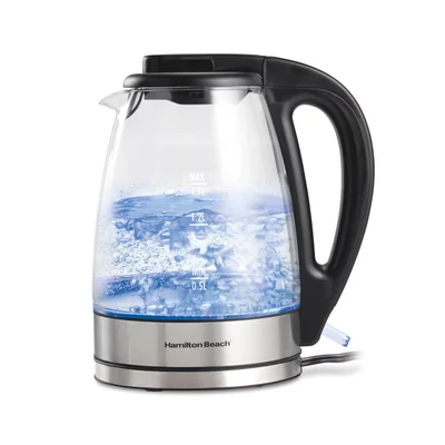 Hervidor Eléctrico Hamilton Beach Multicolor 7l Caldera Agua Calentador Té Indicador Led Filtro Malla Integrado Apagado