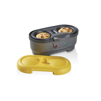 Cocina De Huevos Hamilton Beach Amarillo Para 2 Huevos En 10 Minutos - Venta Internacional.