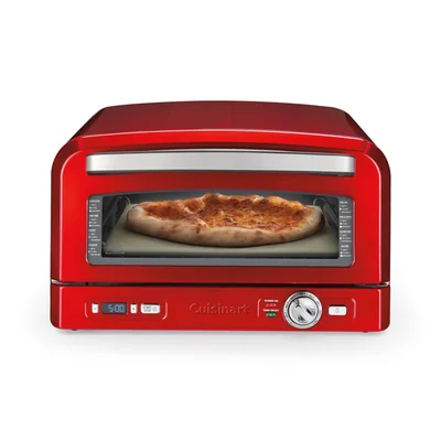 Horno Para Pizza Cuisinart Cpz-120r Pomodoro Rojo Acero Inoxidable - Venta Internacional.