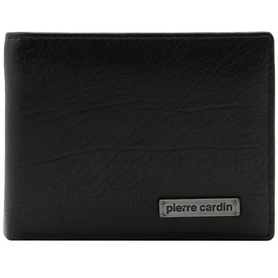 Billetera Efecto Piel Pierre Cardin Café Oscuro para Hombre
