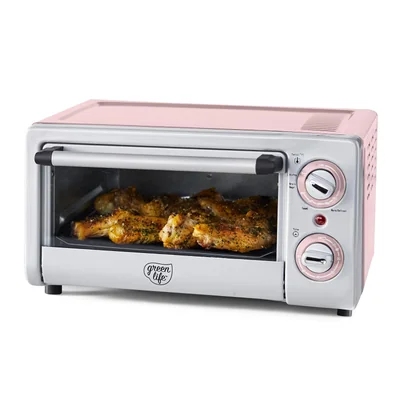 Horno Tostador Greenlife de Acero Inoxidable-Venta Internacional