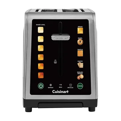 Tostador Cuisinart Simplitouch Xl Multicolor 2 Rebanadas Ranuras Extra Anchas