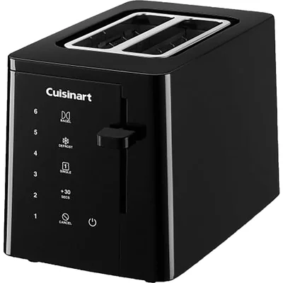 Cuisinart Tostadora Con Pantalla Táctil Para 2 Rebanadas Negro