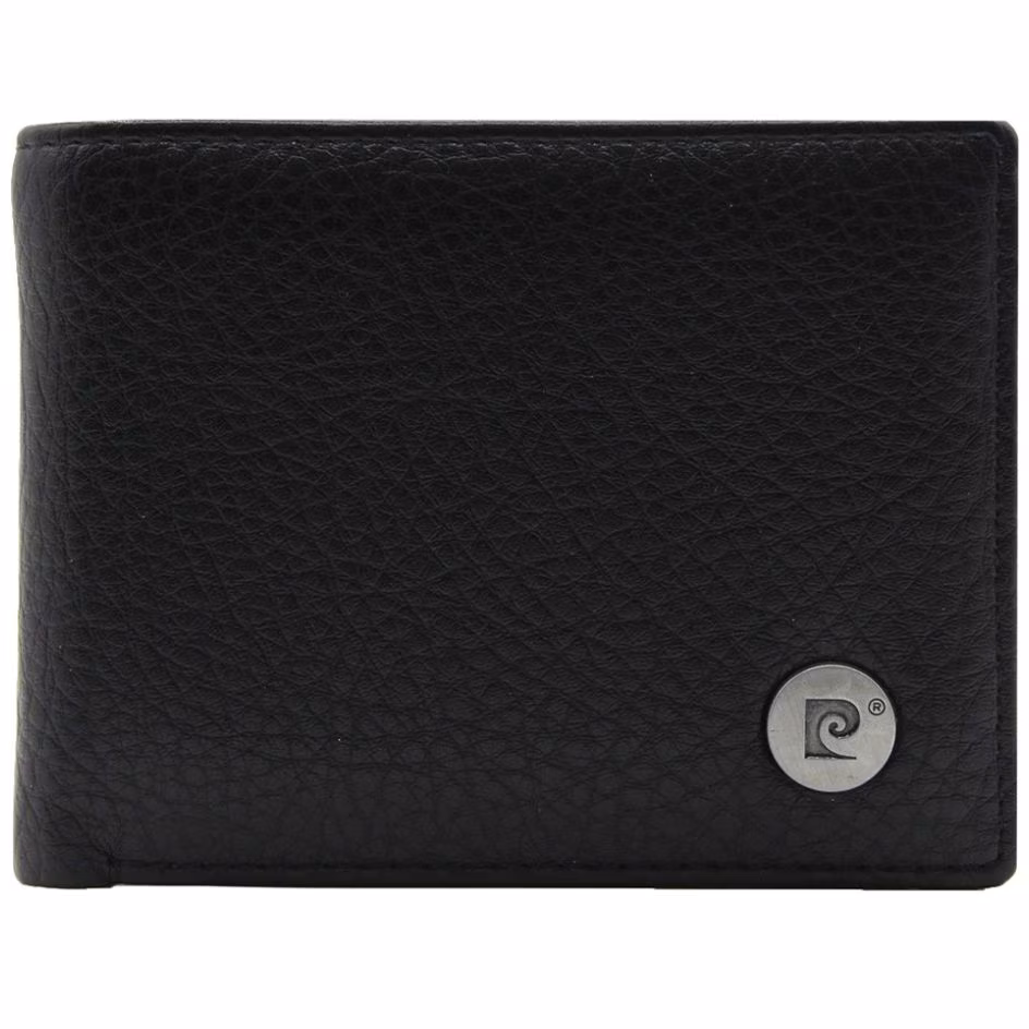 Billetera Efecto Piel Pierre Cardin Negro para Hombre