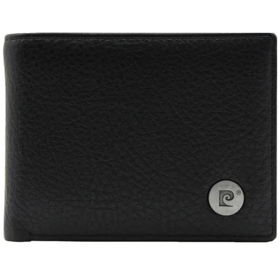 Billetera Efecto Piel Pierre Cardin Negro para Hombre