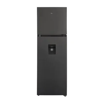Refrigerador Tcl 13 Pies Cúbicos Top Mount Inverter Con Despachador De Agua Gris Tdd13gwd