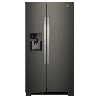 Refrigerador Side By Side Whirlpool 25 Pies Negro Wd5720v