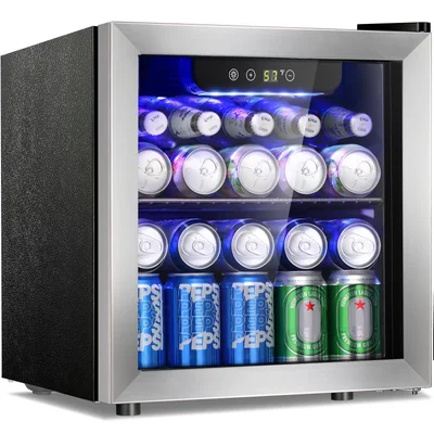 Refrigerador De Bebidas Antarctic Star Para 48 Latas + Enfriador De Vino Para 12 Botellas - Venta Internacional.