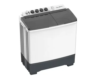 Lavadora Midea Doble Tina MT100W190/W-MX 19 kg Blanca