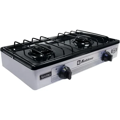 Parrilla Koblenz Psk-200s 2 Quemadores color Plata