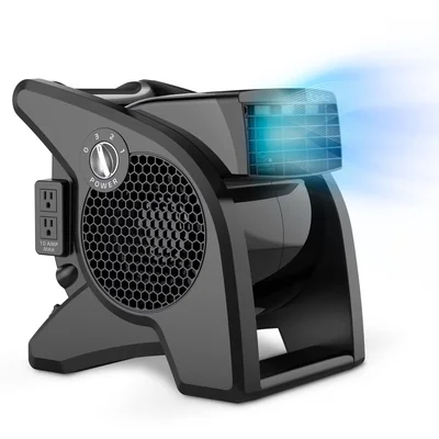 Ventilador Lasko U15617 Negro Gris Alta Velocidad - Venta Internacional.