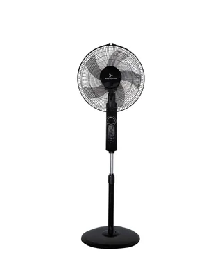 Ventilador de Pedestal Masterfan Ares Negro 16 Pulgadas