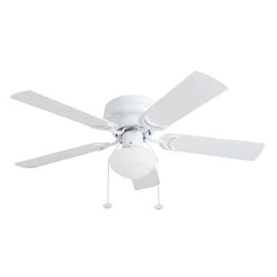 Ventilador Coolfan 52301 color Blanco de Techo Bossa Nova 42 ''